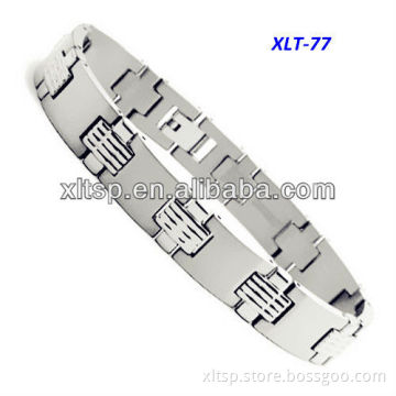 XLT-77 Pure Titanium Rare Earth Magnet Bracelet